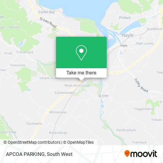 APCOA PARKING map