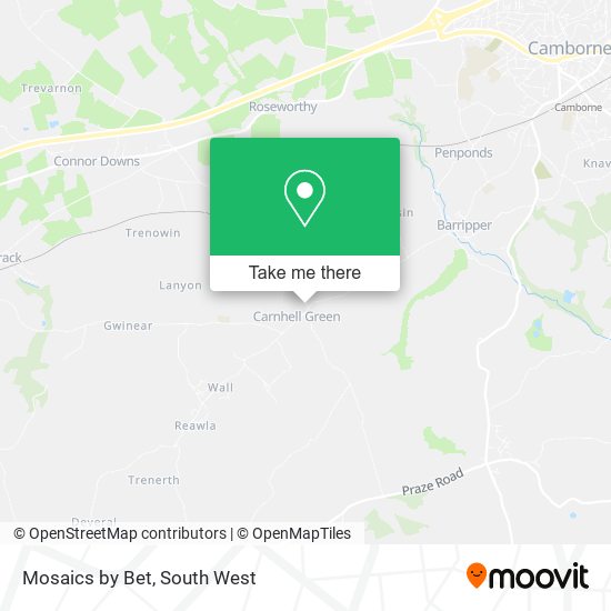 Mosaics by Bet map
