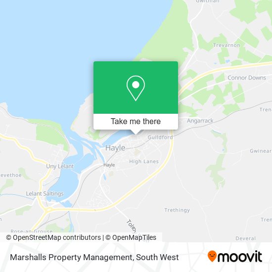 Marshalls Property Management map