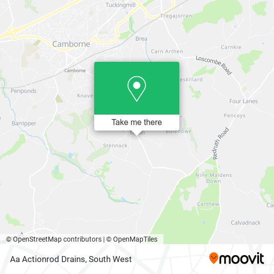 Aa Actionrod Drains map