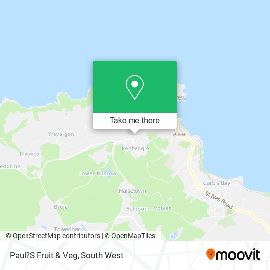 Paul?S Fruit & Veg map