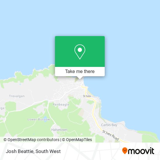 Josh Beattie map