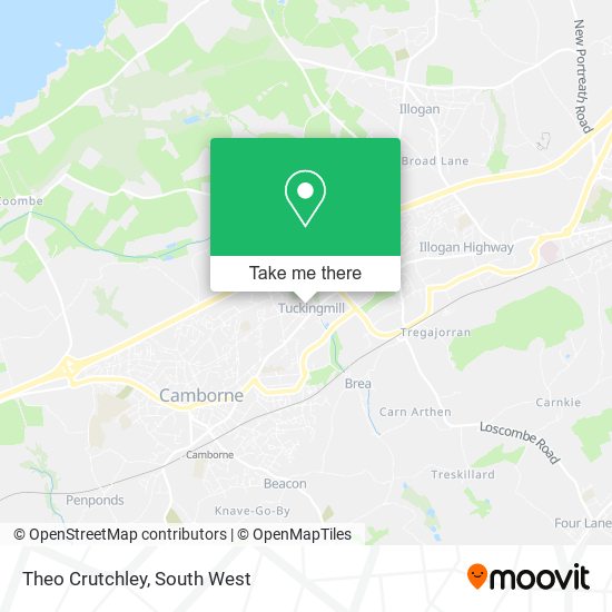 Theo Crutchley map