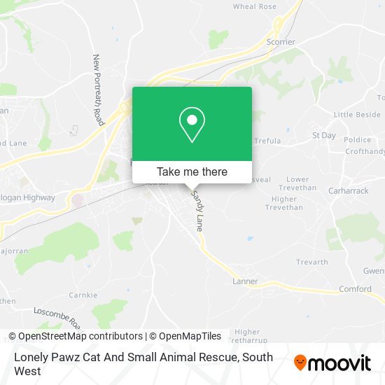 Lonely Pawz Cat And Small Animal Rescue map