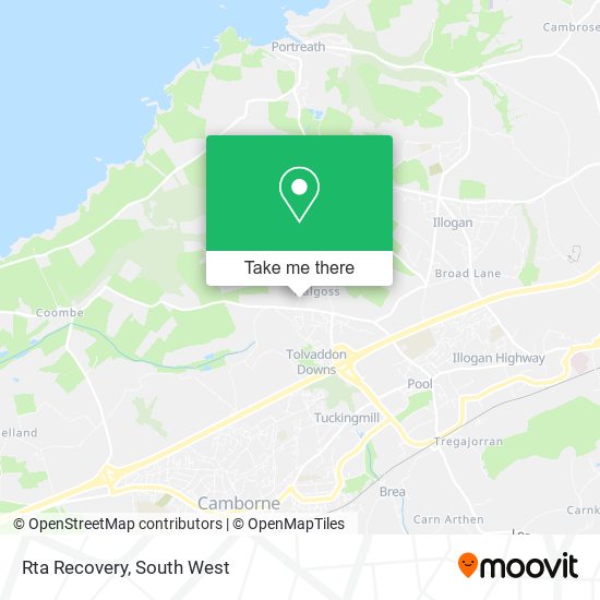 Rta Recovery map