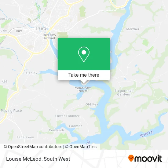 Louise McLeod map