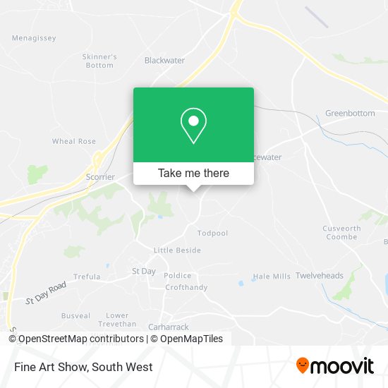 Fine Art Show map
