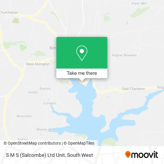 S M S (Salcombe) Ltd Unit map