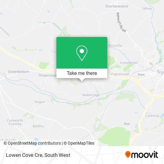 Lowen Cove Cre map