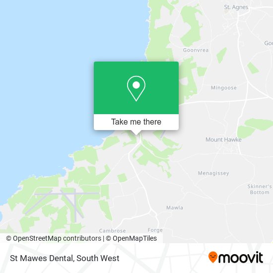 St Mawes Dental map