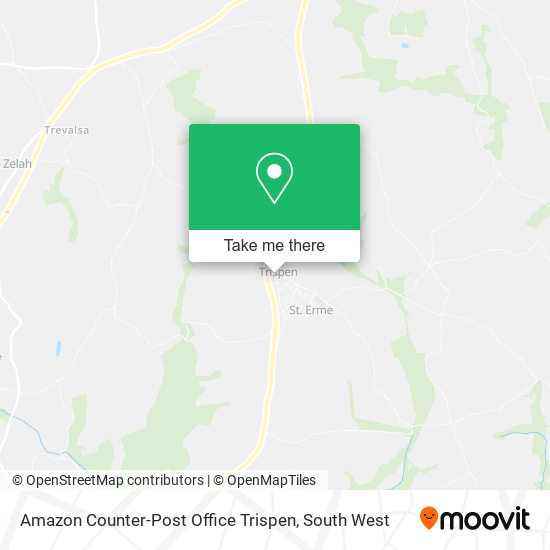 Amazon Counter-Post Office Trispen map