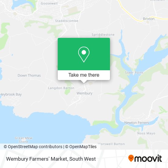 Wembury Farmers' Market map