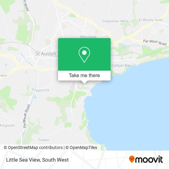 Little Sea View map