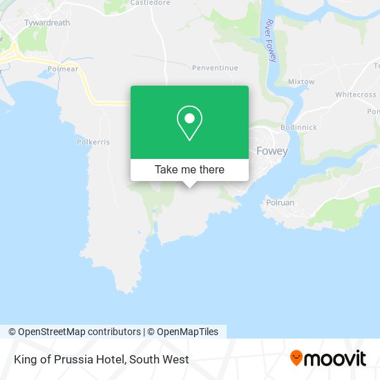 King of Prussia Hotel map