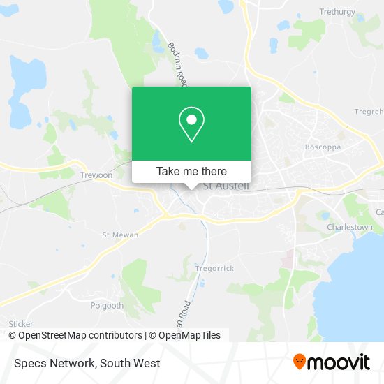 Specs Network map