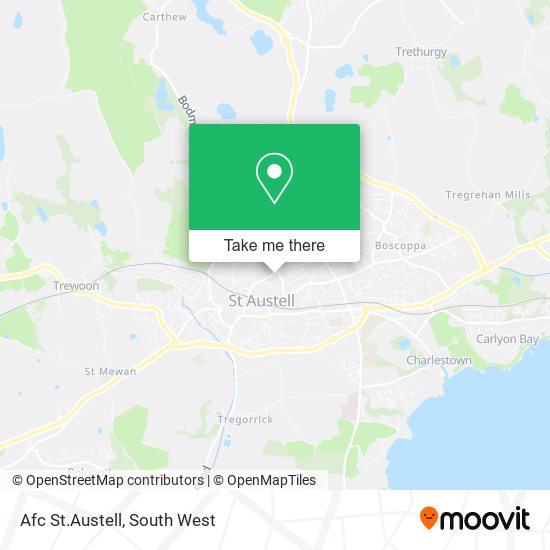 Afc St.Austell map