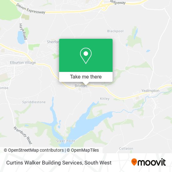 Curtins Walker Building Services map