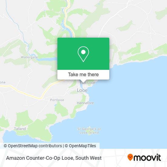 Amazon Counter-Co-Op Looe map