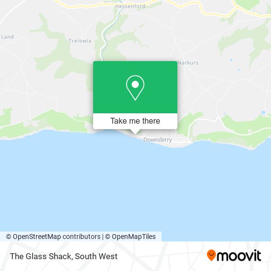 The Glass Shack map