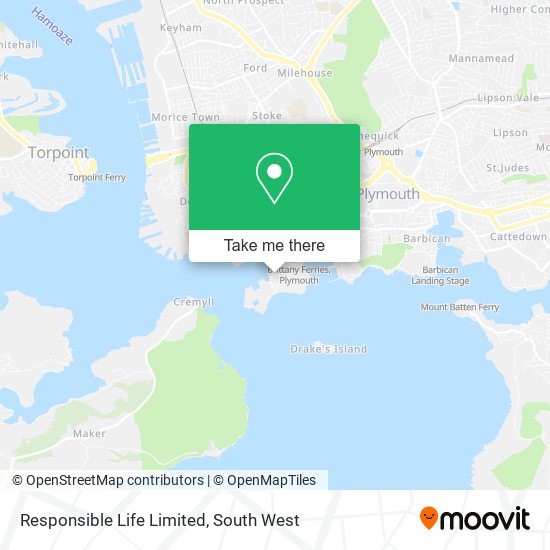 Responsible Life Limited map