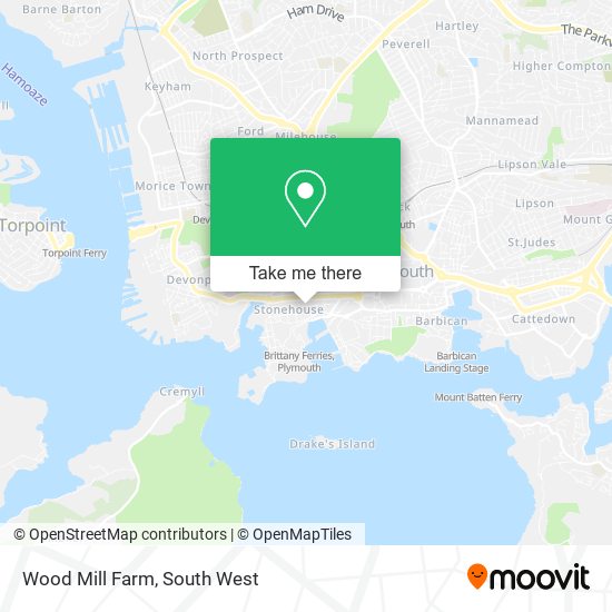 Wood Mill Farm map