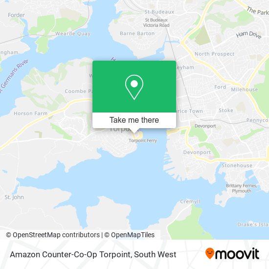 Amazon Counter-Co-Op Torpoint map
