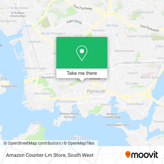 Amazon Counter-Lm Store map
