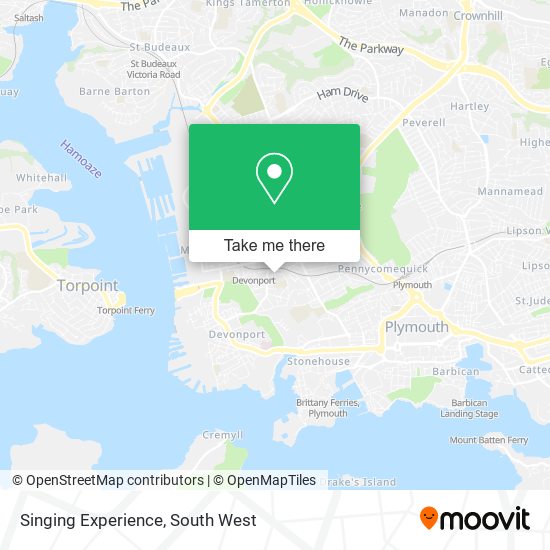 Singing Experience map