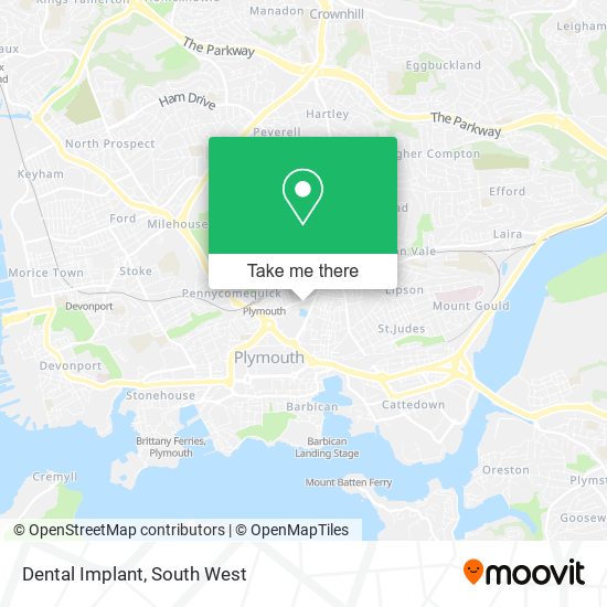 Dental Implant map