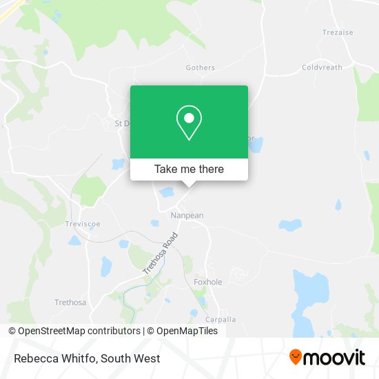 Rebecca Whitfo map