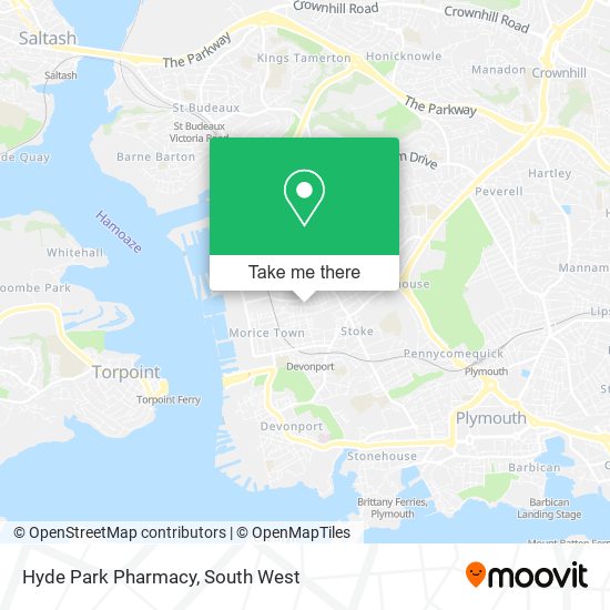 Hyde Park Pharmacy map