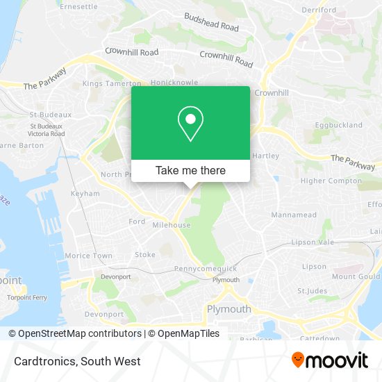 Cardtronics map