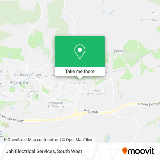 Jah Electrical Services map