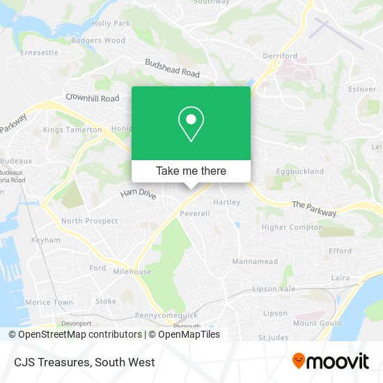 CJS Treasures map