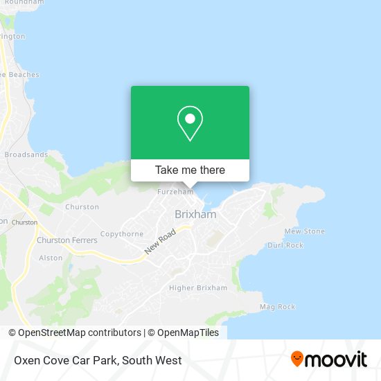 Oxen Cove Car Park map