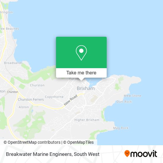Breakwater Marine Engineers map