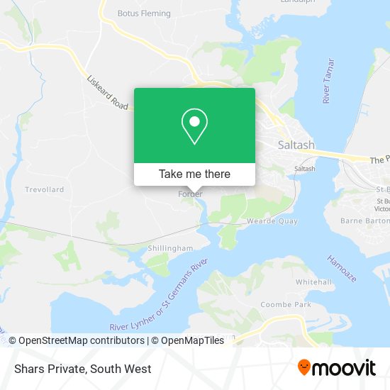 Shars Private map