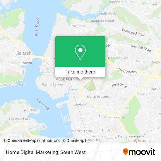 Home Digital Marketing map