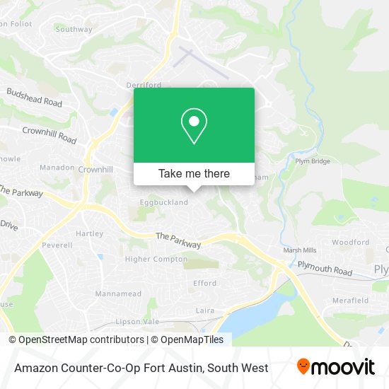 Amazon Counter-Co-Op Fort Austin map