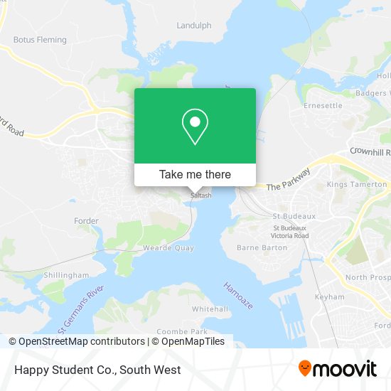 Happy Student Co. map