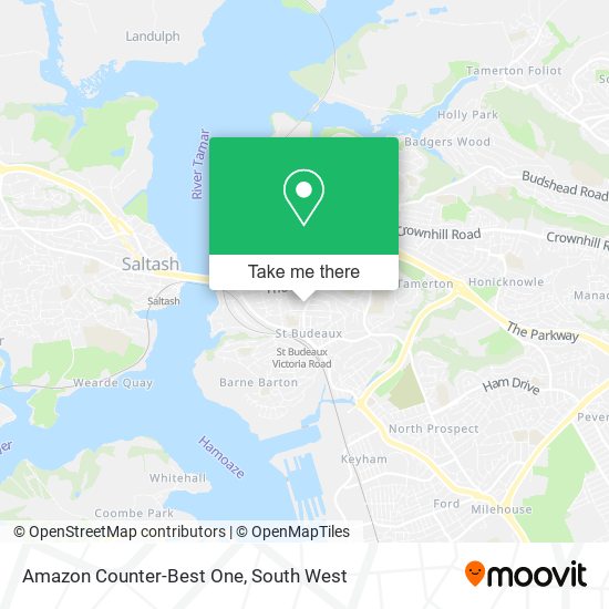 Amazon Counter-Best One map