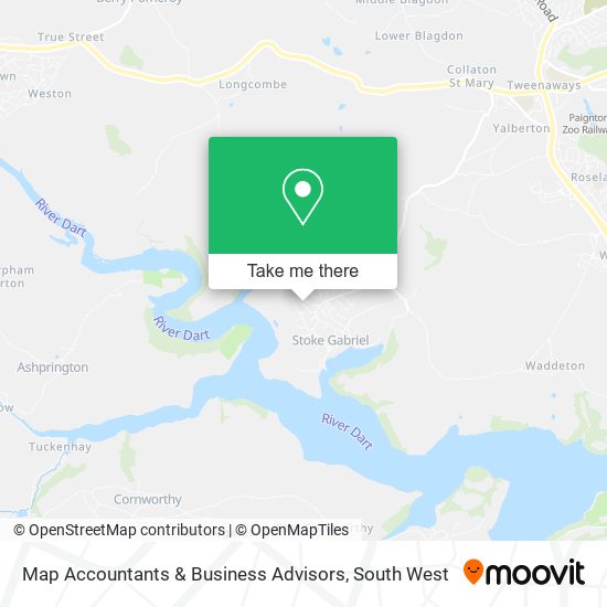 Map Accountants & Business Advisors map