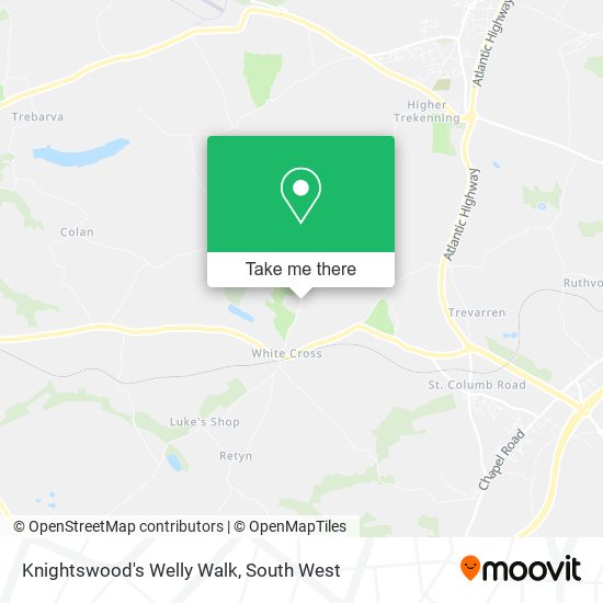 Knightswood's Welly Walk map
