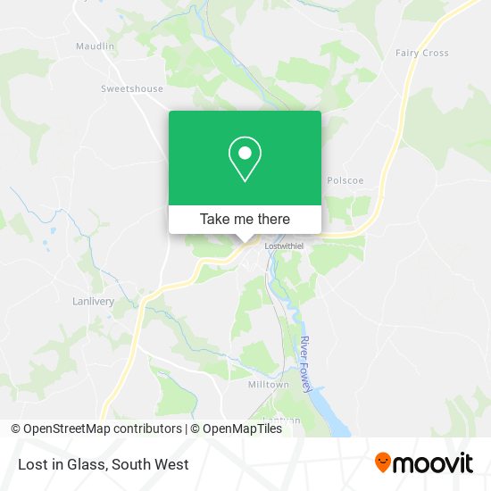 Lost in Glass map