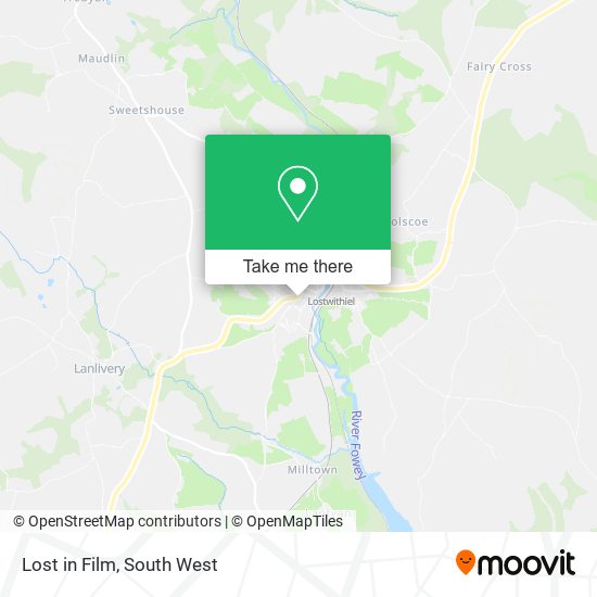 Lost in Film map