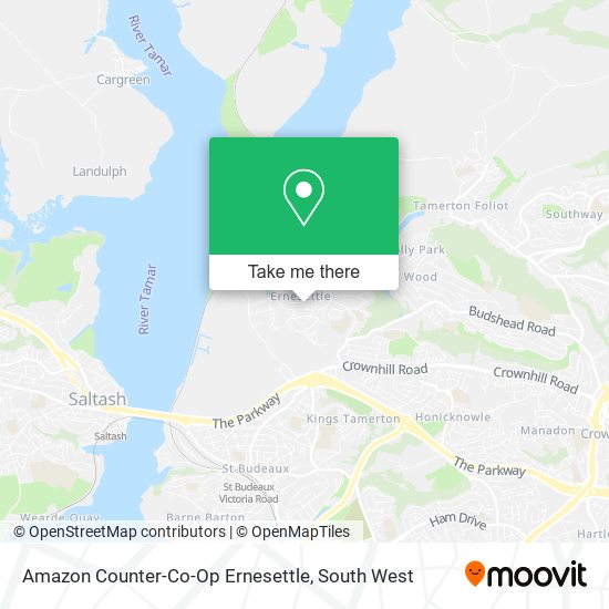 Amazon Counter-Co-Op Ernesettle map
