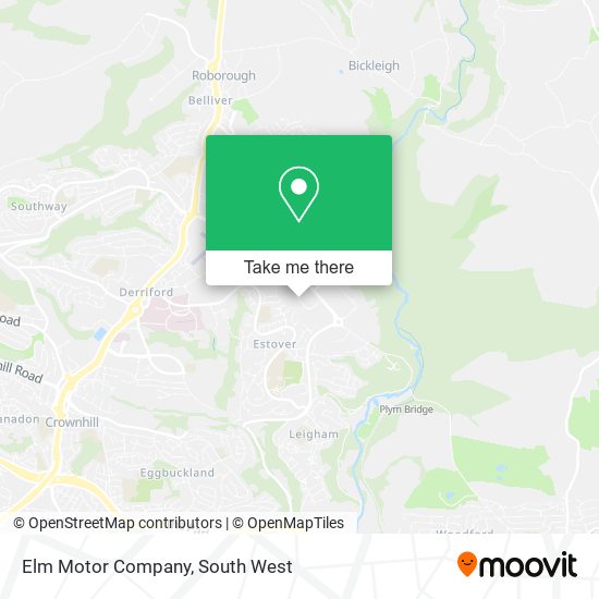 Elm Motor Company map