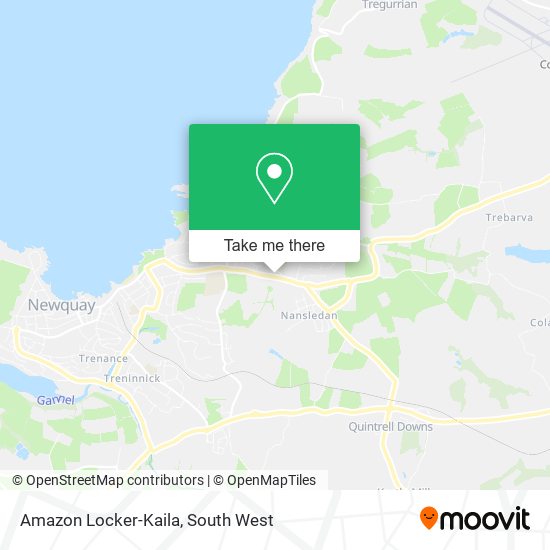 Amazon Locker-Kaila map