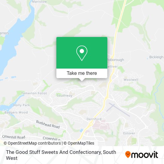 The Good Stuff Sweets And Confectionary map