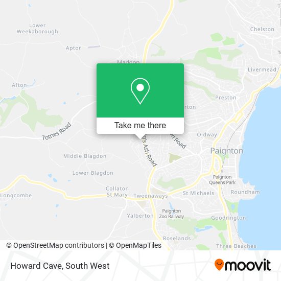 Howard Cave map